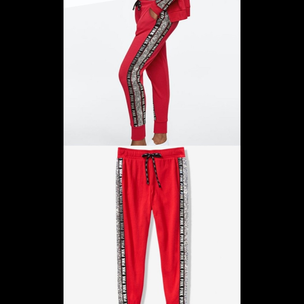 Red joggers!